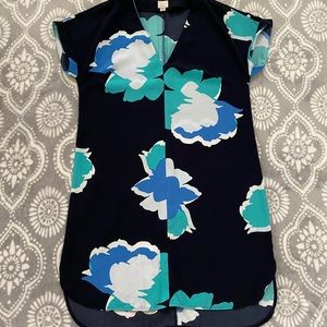 Floral shift dress
